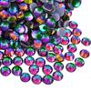 Imitation Austrian Diamond, Even Surface Hot Melt Adhesive Hot Diamond Ab Color Crystal Glass Diy Clothing Rhinestone Decoration