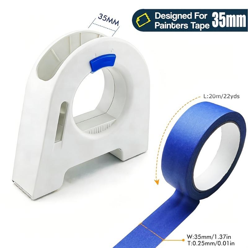 Heavy-Duty Tape Dispenser – Durable PVC Construction for Crafts, Renovation, Classroom Desk & Wall Painting Projects