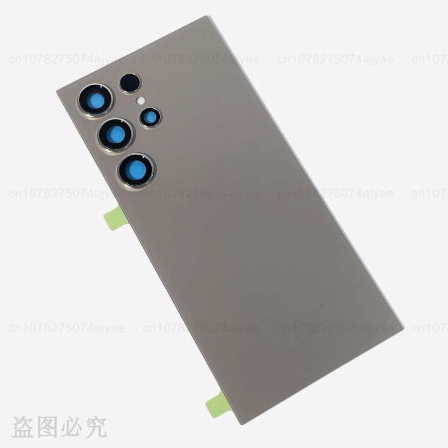 S24 Ultra Glass Back Cover For Samsung S24 Ultra 5G Battery Cover Rear Panel Door Housing Replacement Parts SM-S928