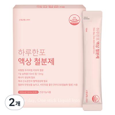 Gocheolnam Healthcare, One Sachet a Day, Liquid Iron Supplement, 30 Servings, 2 Units