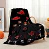 Six Paths Pain Cartoon Printed Blanket Allseason Fleece Blanket For Bedroom Sofa Bed Home Decor Memorial Gift