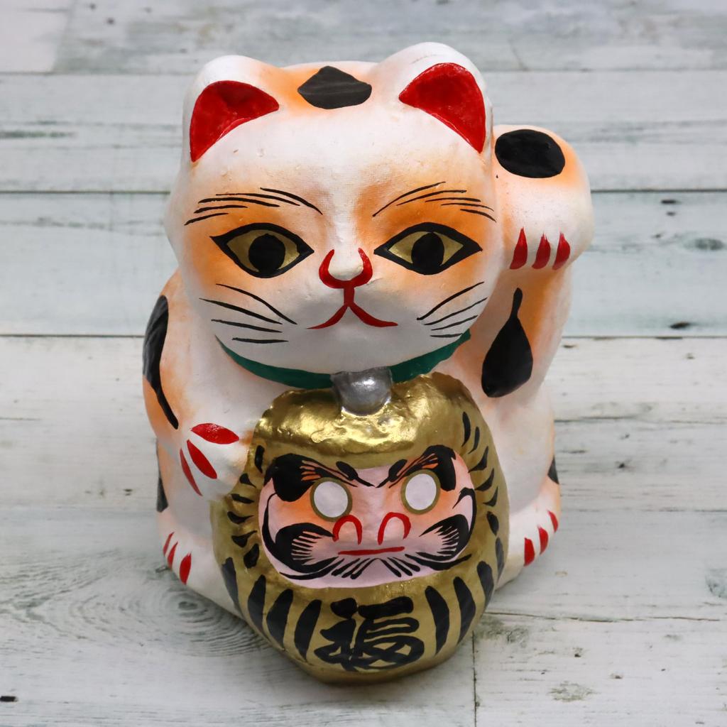Takasaki Daruma 20cm In for Financial Luck and Prosperity for Good Fortune and Traditional for Fulfilling for Business Rare Auspicious Japanese-made
