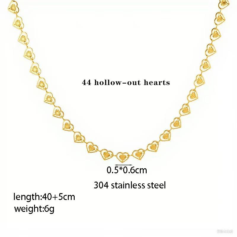 18K Gold Trendy Cuban Link Necklace: European & American Style, Non-Fading, Fashionable Personalized Chain, High-End Jewelry.
