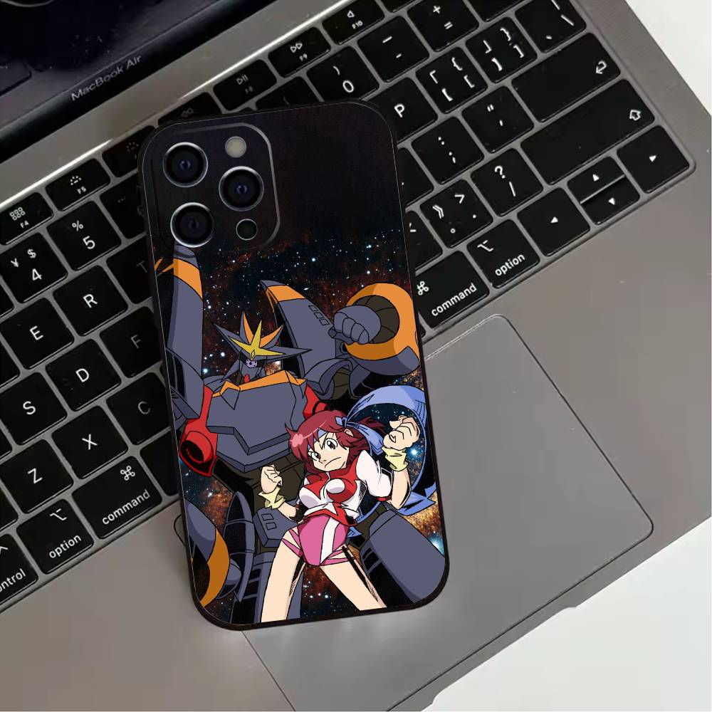 Diebuster Gunbuster  Phone Case For iPhone 17,16,15,14,13,12,11 Plus,Pro Max,XS,Soft Silicone Black Cover