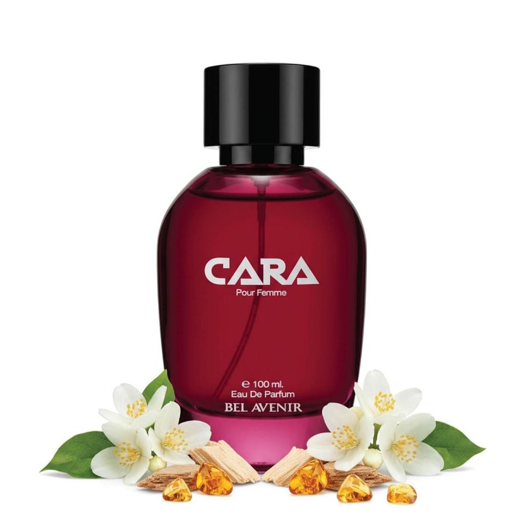 Bel Avenir CARA Long Lasting Perfume for Women | Office, Party and Date Night Fragrance | Gift for Wife, Girlfriend & Her | Sweet Floral Notes