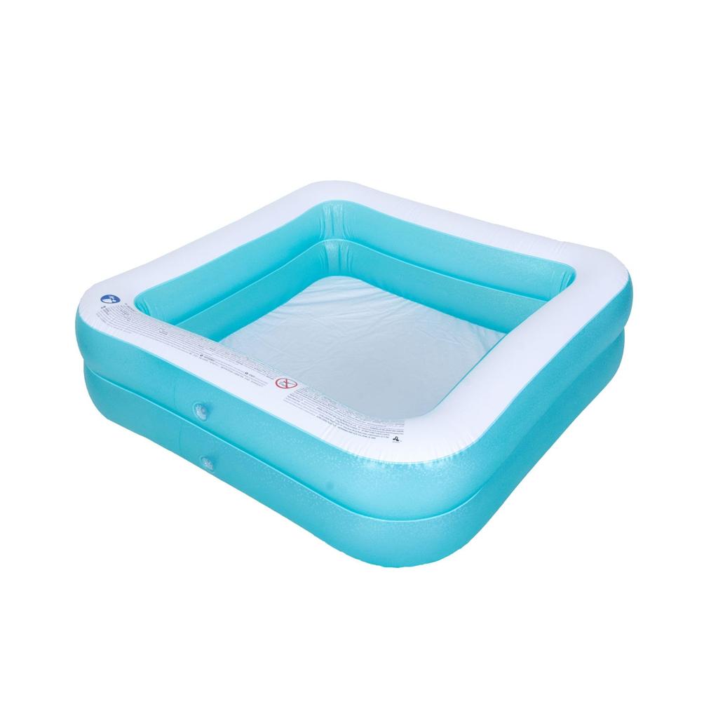 Pool Central JILONG Square 2-Ring Pool, 150 X 150 X 45cm (Inflated Size), JL-667104