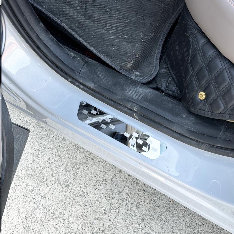 Ultra-Thin Door Sill Strips for Citroen C3/C4/C5/C6, Peugeot 2008/3008/4008