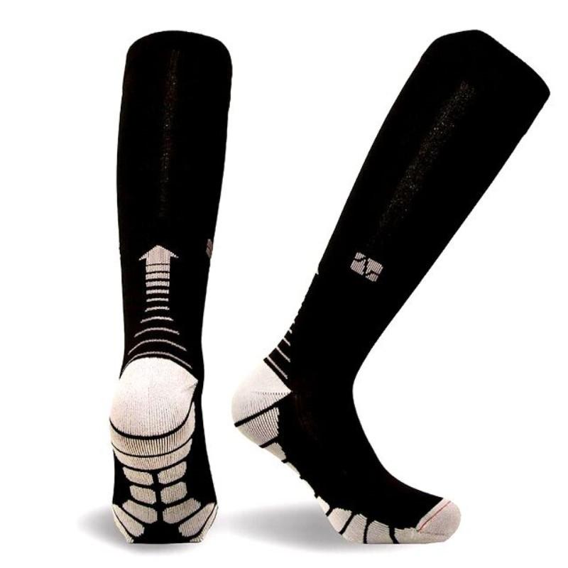 1/3 Pairs Compression Socks Knee High 20-30 Mmhg Fit Medical Edema Diabetes Varicose Veins Running Marathon Sports Socks