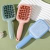 Double-sided Coarse And Fine Tooth Shampoo Brush Massage Comb Scalp Comb Men And Women Home Portable Wet And Dry Dual-use Handhe