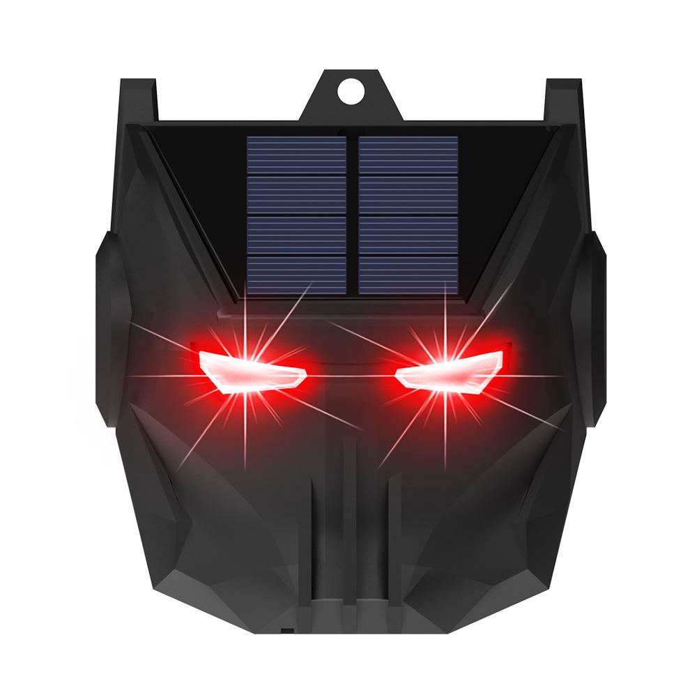 Solar-Powered Red Light Repellent for Rabbits, Wolves, Bears, Deer, and Weasels
