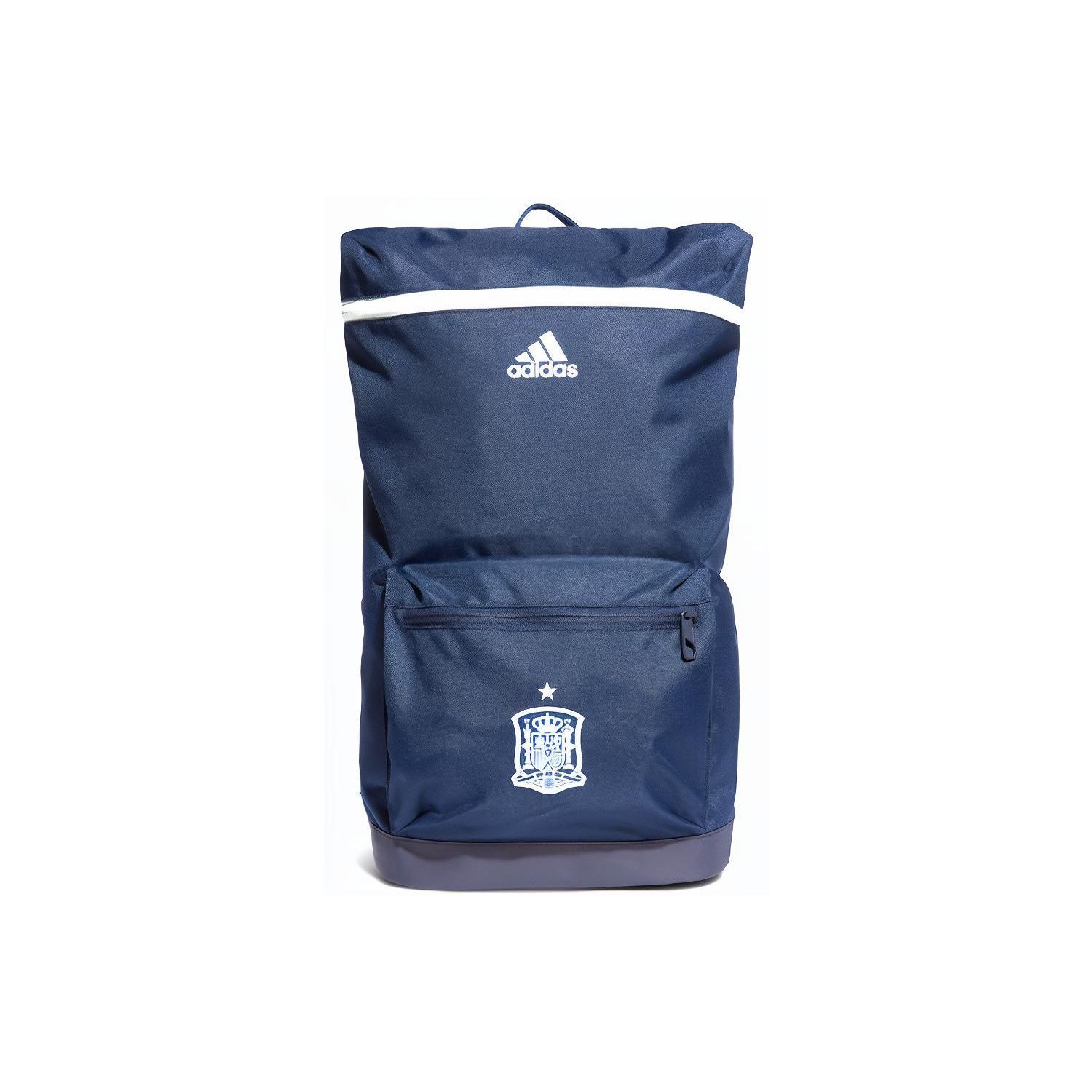 Adidas Spain Football Polyester Backpack Unisex Backpack Navy-Blue FJ0809 Navy