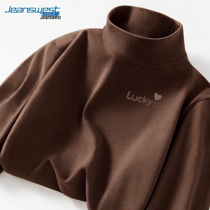 Jeanswest Women s Mock Neck Thermal Long Sleeve Top S