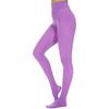 80D Dames Panty Semi-transparant Ultra Zacht Effen Kleur Rekbaar Hoge Taille Met Voeten Panty's Met 20+ Kleuren