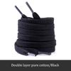 Running Sports Shoe Laces Flat Solid Shoelaces Classic Canvas Black White Shoe Laces for Sneakers Women Men Casual Shoestrings