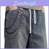 Punk Metal Skull Waist Chain With Spike Decor For Men And Women Fashion Accessory