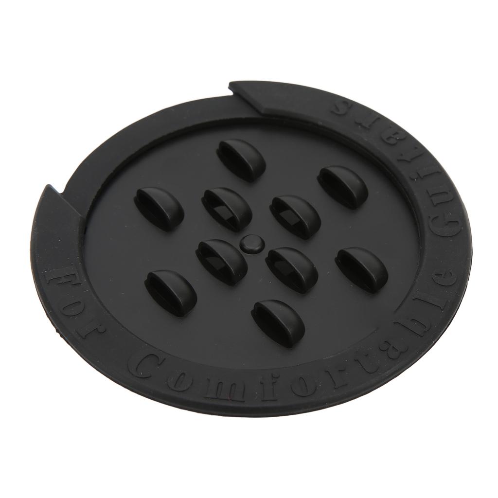 Guitar Hole Plug Circular Silicone Sound Hole Cover Feedback Buster Acoustic Mute Silencer