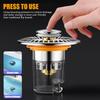 Sink Strainers Anticlogging Drain Stopper Basin Drain Filter Hair Catcher Drain Filter Bounce Cores Bathtub Stopper