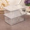 Tea Bag Storage Box Office Multifunctional Storage Box with Lid Acrylic Organizer Coffee Bag Compartment Box Storage Box