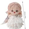 Wedding Dress 20cm Cotton Doll Clothes 20cm Doll Flower Dress  DIY Keychain Pendant