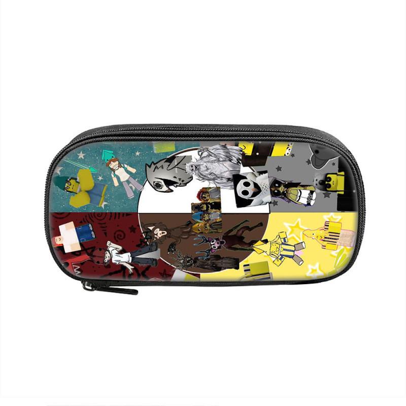 99 Nights In The Forest Print Pencil Bag With Polyester Construction For Middle School Students