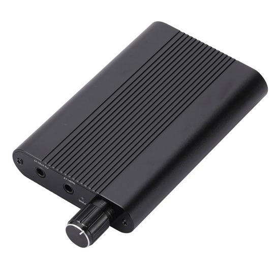 Headphone Amp Adapter HiFi Stereo Sound Rechargeable Volume Adjustment 3.5mm Interface Reduce Noise Speaker Audio Amplifier