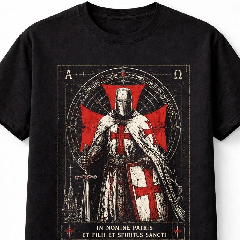 Templum Salomonis 1119 Knights Templar Crusader Knight Unisex TShirt S