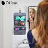 DUcare Bolsa de maquiagem dobrável para viagem, organizador de cosméticos, bolsa de separação seca e molhada para cosméticos, escova de maquiagem, produtos de higiene pessoal