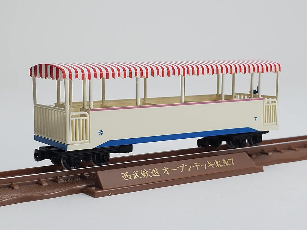 Railway Collection Tetsuro Narrow Gauge 80 Memories of Seibu Railway Yamaguchi Line B12 + Open Deck Passenger Car Type 2 Car Set Diorama Supplies