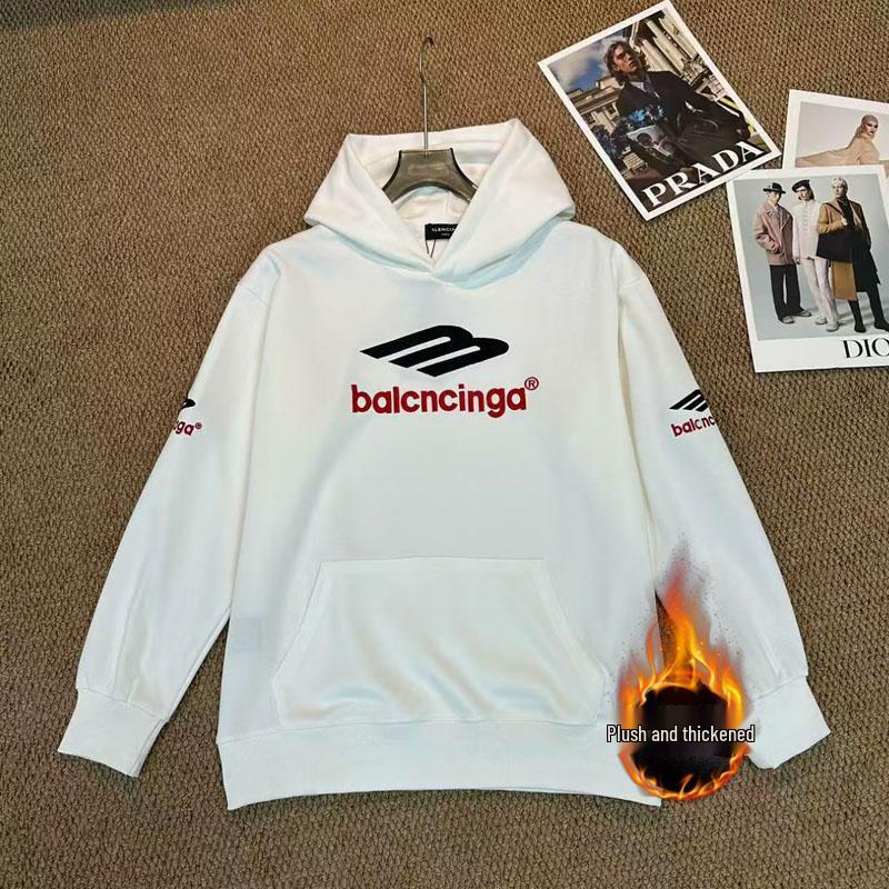 Trendiger Luxus-Hoodie mit Multi-Logo-Print für Damen & Herren - Herbst/Winter Kollektion