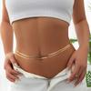 2019 New Product, Fashionable and Simple Style Waist Chain, Sexy Street Photography Style Snake Bone Chain Body Chain