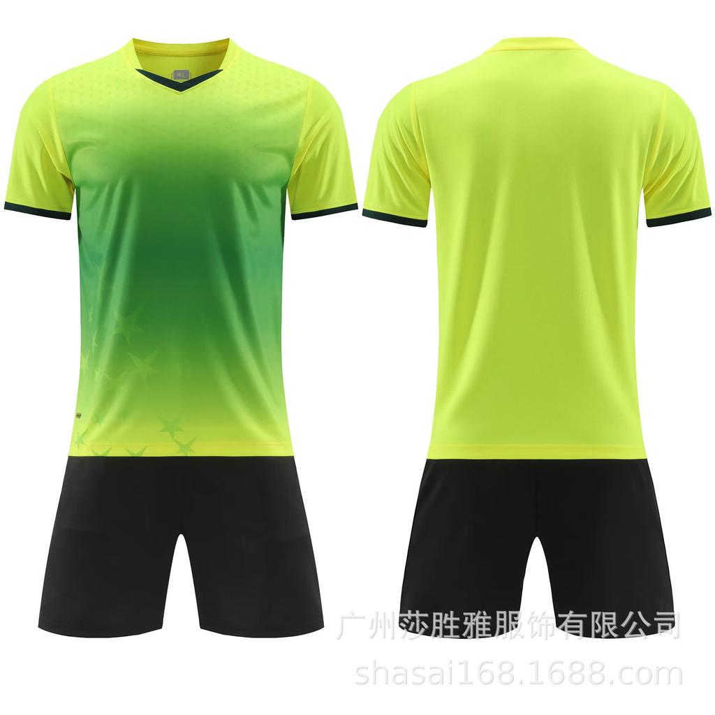 Light Plate New Football Uniform Set Adult Children'S Football Training Uniform For College, Middle And Primary School Students Competition Team Unifo