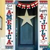 250 Anniversary Porch Banner  2026 USA America Patriotic Hanging Banners 250 Anniversary Party Door Banner for Room House