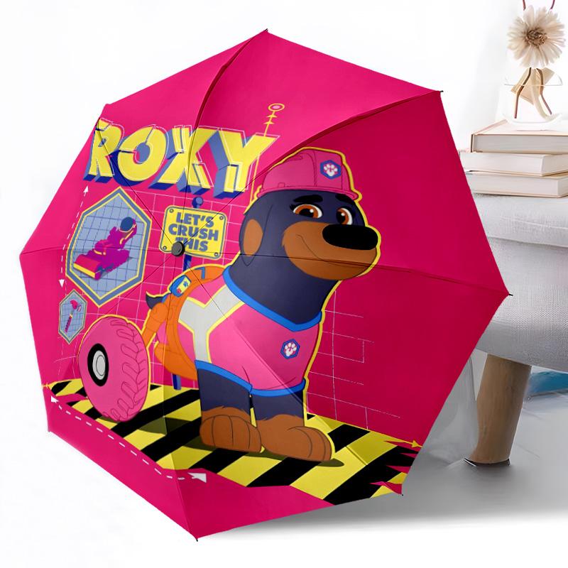 Paw Patrol Heroes Portable Automatic Umbrella Compact 8 Rib Lightweight Foldable Design for Outdoor Daily Use Perfect Gift for Friends Family