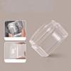 Clear Nail Art Silicone Stamp Erasable Reusable with Steel Transfer Plate Professional Manicure Tool for Beginners Artists