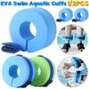 1/2PCS EVA Swim Aquatic Cuffs Foam Aquatic Cuffs with Quick Release Buckle Swimming Float Ring for Swim Fitness Training