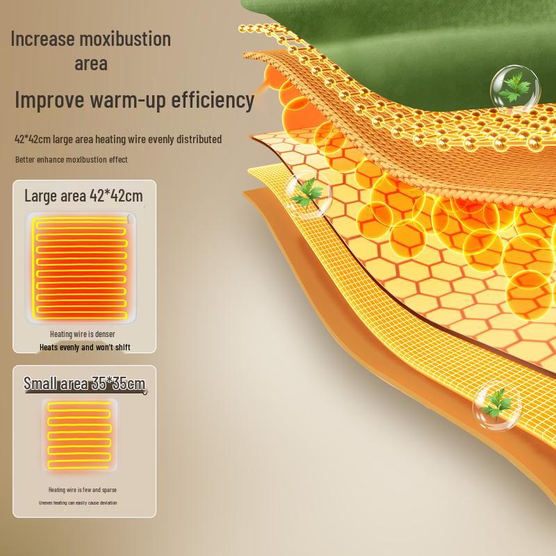 Ai Xiu Tang Moxa Samt Sitzkissen