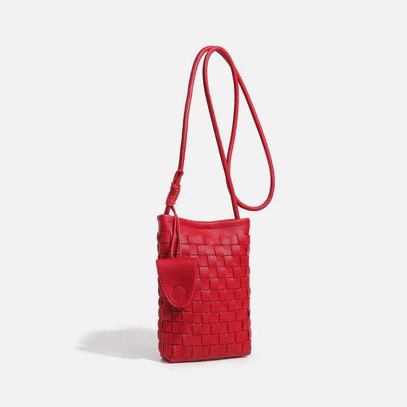 Mobile Phone Bag, Diamond-shaped Crossbody Bag, Shoulder Bag for Women, Small Niche Handbag