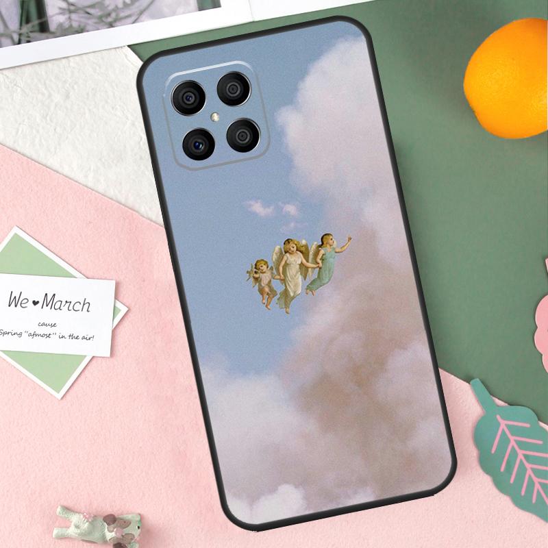 Renaissance Angel Aesthetic Case For Honor X8b X9b X9c X9a X8a X8 X9 50 70 90 Lite Honor 200 Lite Magic 7 5 6 Pro Cover