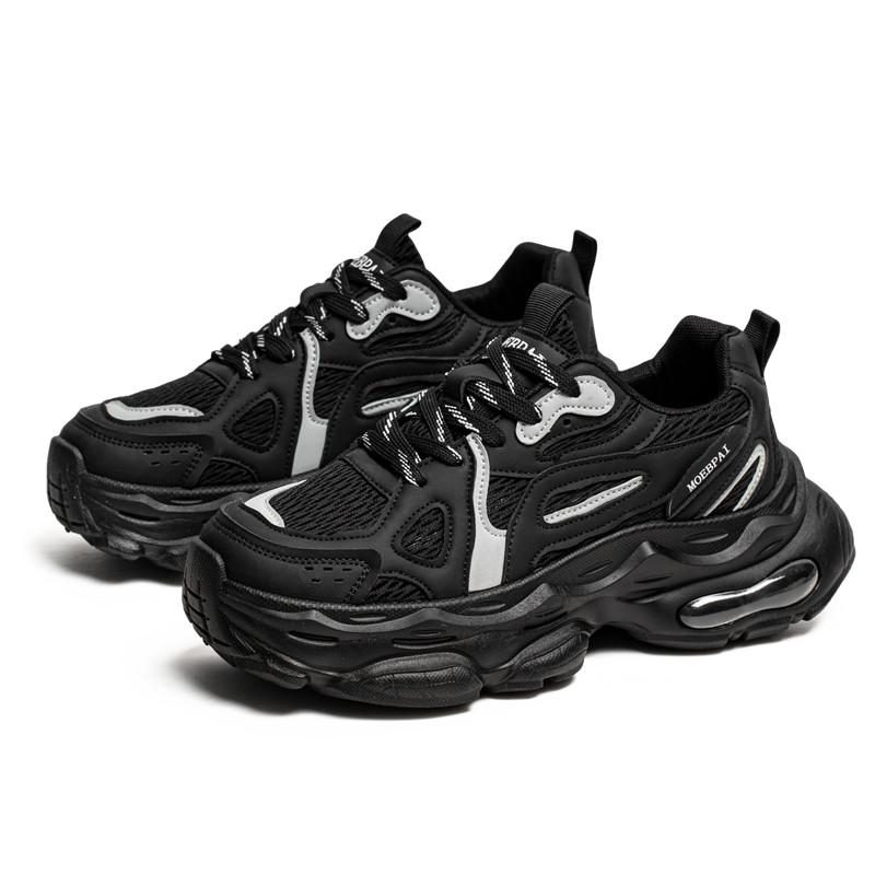 

Мужские модные кроссовки, повседневные спортивные теннисные туфли, легкие дышащие сетчатые кроссовки унисекс для бега в тренажерном зале, кроссовки для бега, женские кроссовки больших размеров 39 чёрный