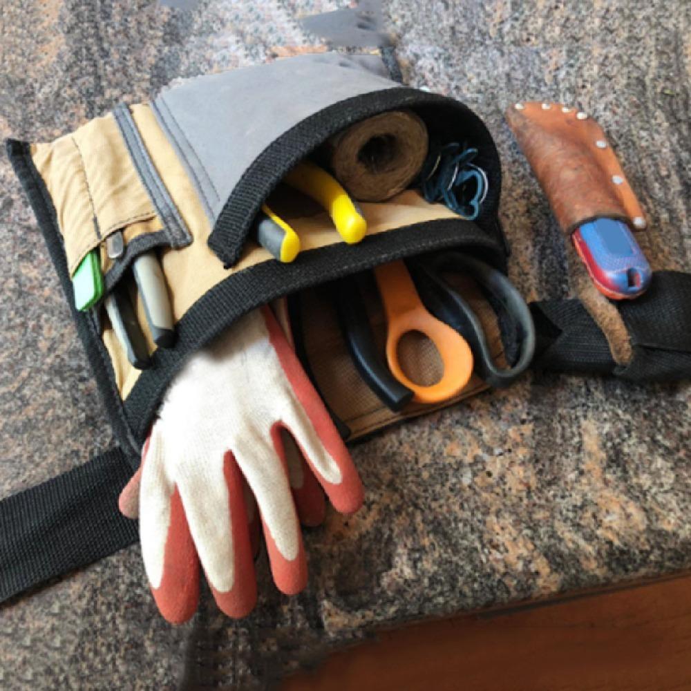 Oxford Cloth Tool Waist Apron Adjustable Strap Work Apron Belt Tool Organizer Belt  DIY Projects