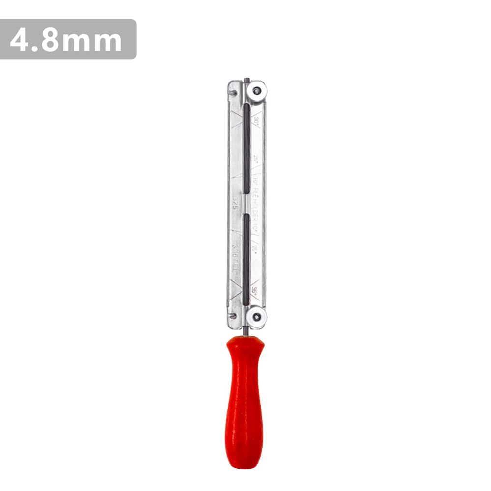 Woodworking Hand Tools Power Tool Chainsaw Steel Filing Sharpening Saw Chain File 4.8mm