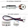 Car Radio Cable RNC2 Wire Harness Adapter with CAN Bus Decoder for Renault Modus Trafic Laguna Master Scenic Kangoo Clio Megane2
