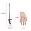 Nail Training Right Hand with Bracket Soft Fake Supply DIY Display