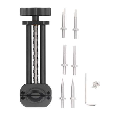 Camera Lens Vise Repair Tool, 25mm To 130mm Lens Thread Repair Tool, Aluminum Alloy, Camera Lens Tool