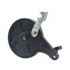 Electric scooter Black King 110 rear drum brakes, universal brake rear assembly for electric vehicles, wear-resistant brake pads