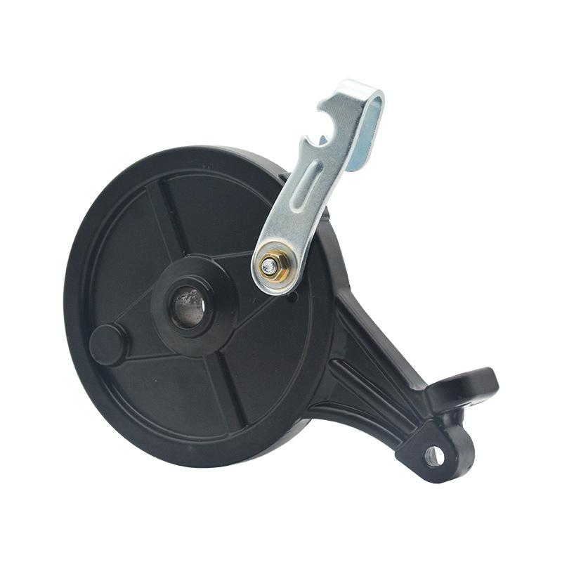 Electric scooter Black King 110 rear drum brakes, universal brake rear assembly for electric vehicles, wear-resistant brake pads