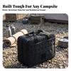 Heavy-Duty Camping Cookware Organizer Padded Storage Bag Portable