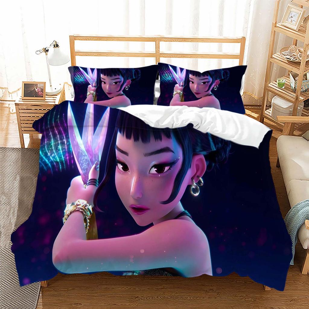 Witch Hunter Series Digital Printing Three-Piece Bedding Kit Bedding Kit
