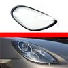 For Boxster Cayman 981 2013-2016 Front Headlight Lens Headlamp Cover Transparent Lampshade Car Light Shell Parts
