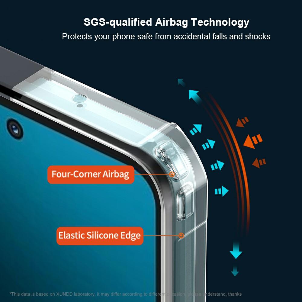 XUNDD For Huawei Nova Y73 4G Case Dropproof TPU+Acrylic Clear Back Phone Cover